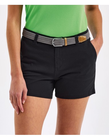 ASQ-AQ061-Short en coton coupe classique femme